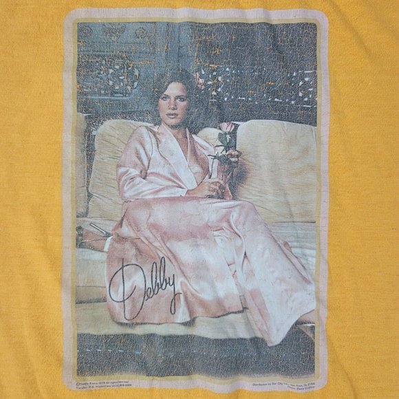 Vtg 1978 Debbie Boone Midsream Shirt Medium - Picture 3 of 9